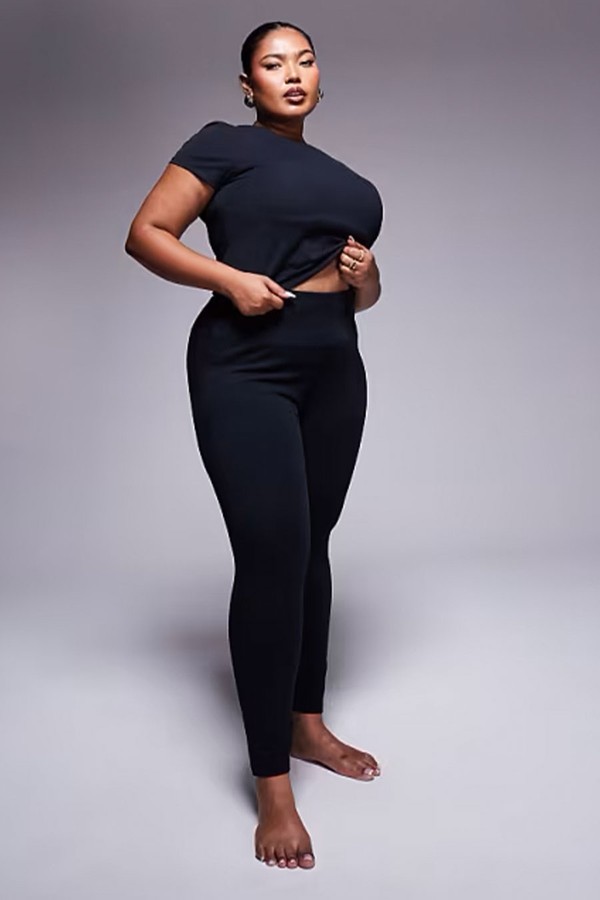 Icon Curve Soft Touch Yoga Leggings from ASOS