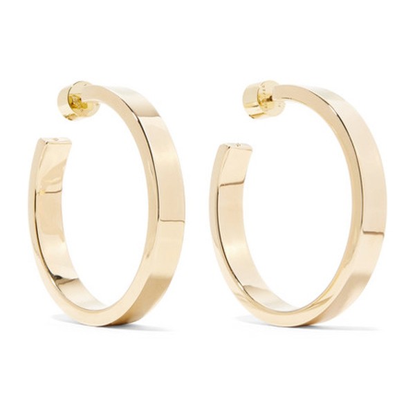 Baby Kate Gold Plated Hoop Earrings from Jennifer Fisher