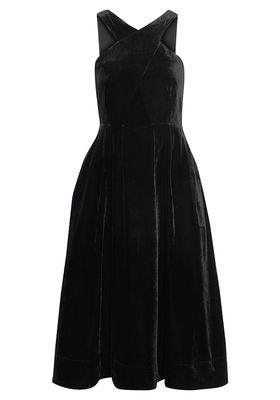 The Isabella Velvet Dress from Laura Bailey X Iris & Ink