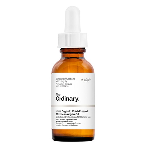 100% Organic Cold-Pressed Moroccan Argan Oil from The Ordinary