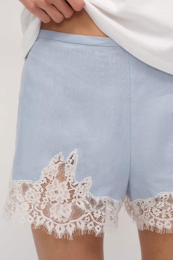 Fern Linen Shorts from Reformation