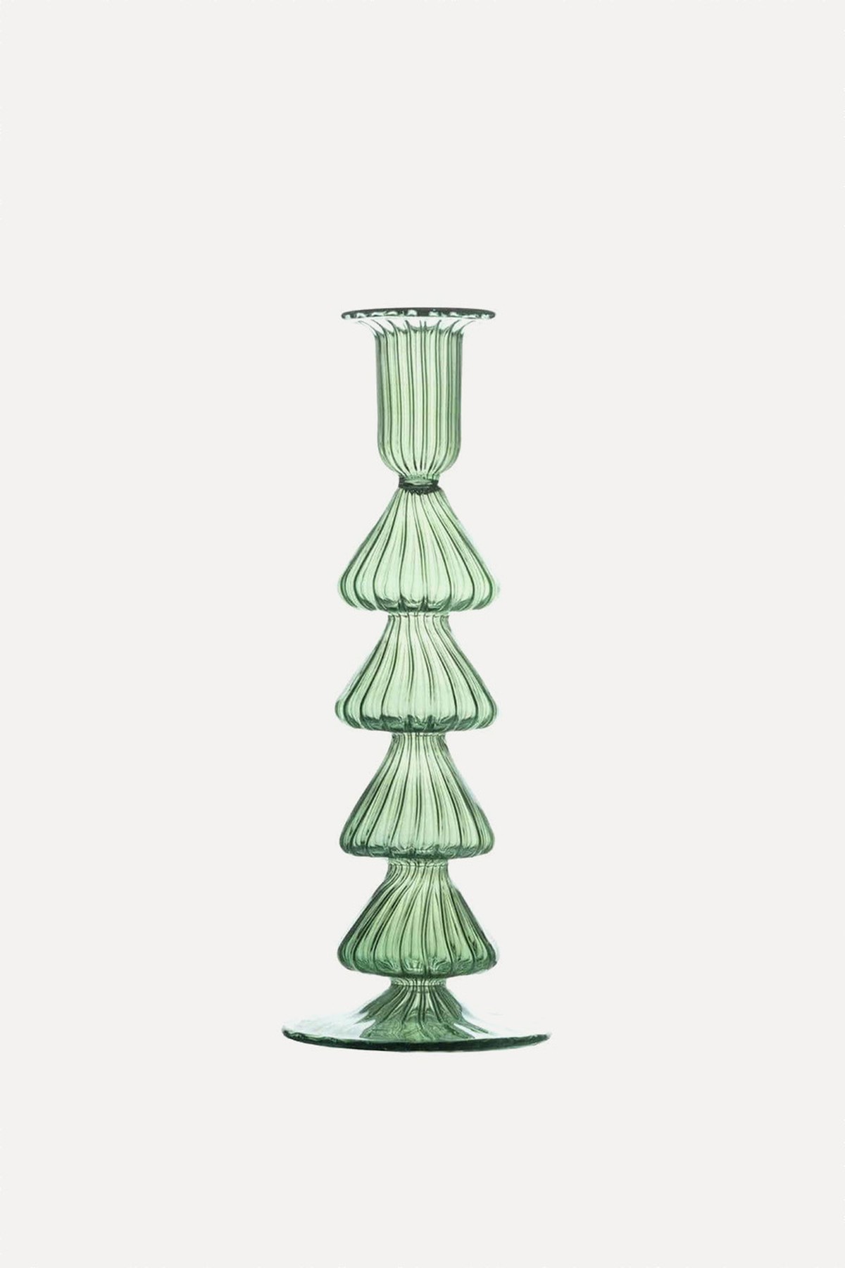 Buto Glass Candlestick   from Issy Granger