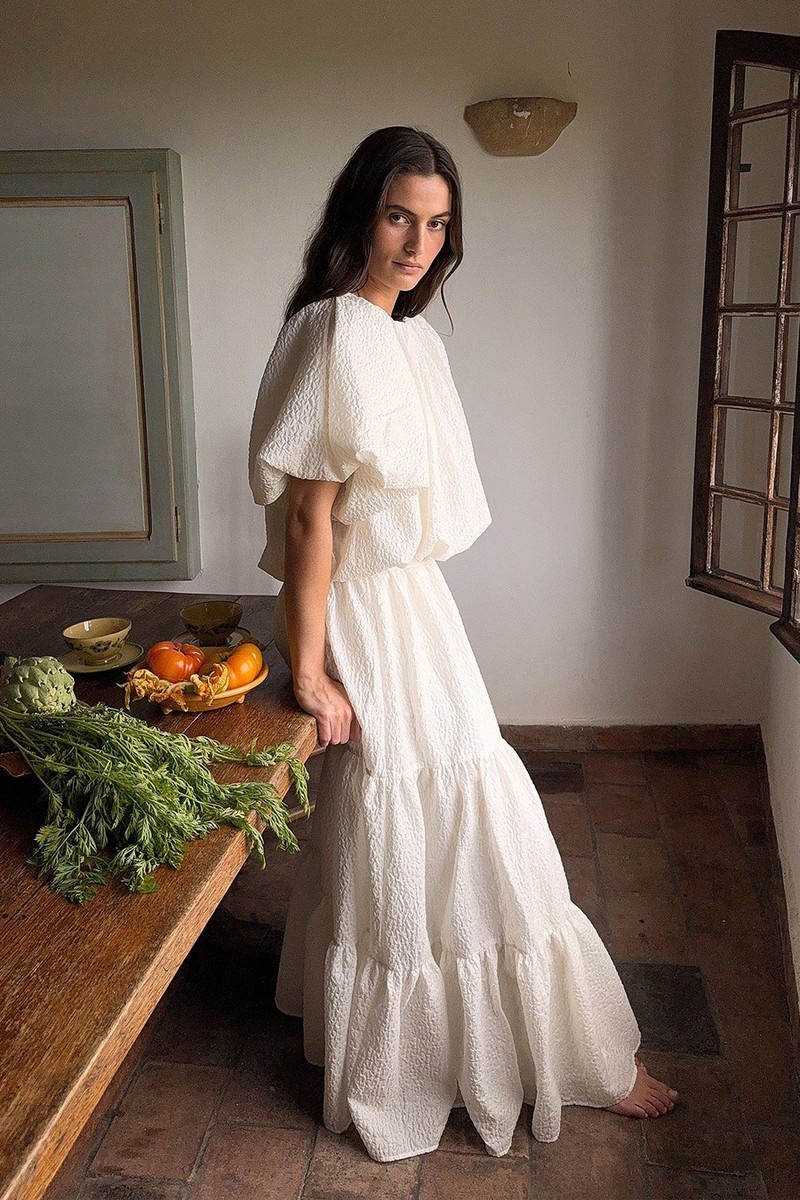 Voluminous Maxi Skirt