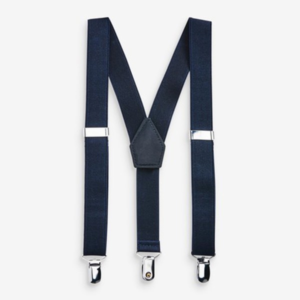 Navy Boys Braces from Next