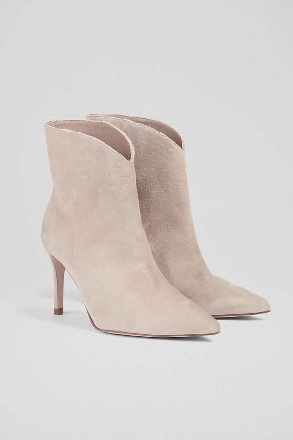 Taytum Desert Suede Pull-On Ankle Boots from LK Bennett