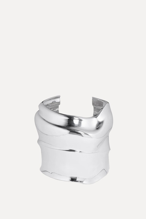 Foreshore Silver Plated Cuff from Completedworks