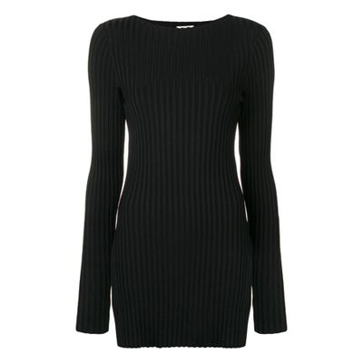 Ribbed Knit Long Sweater from Toteme