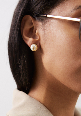 Mismatched YSL Pearl Earrings from Saint Laurent
