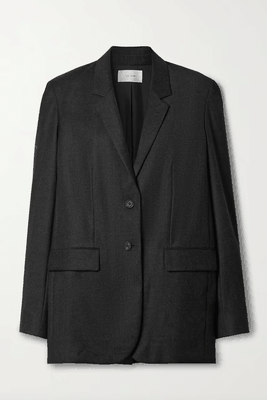 Dustina Wool-Flannel Blazer from The Row