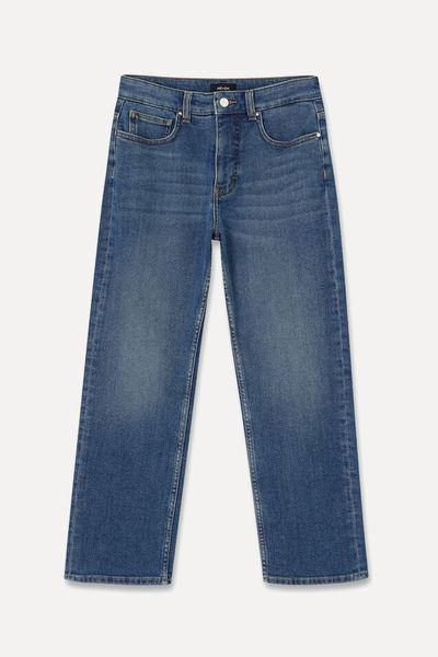 Organic Cotton Short Authentic Slim Crop Jean from ME+EM