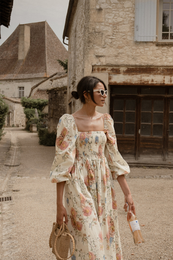 Cleménce Fleur Midi Dress