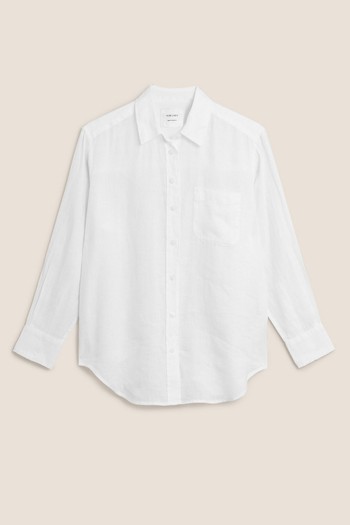 Pure Linen Oversized Shirt from M&S Collection