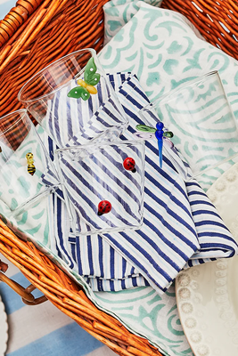 The Padstow Stripes Napkins from Maison Margaux