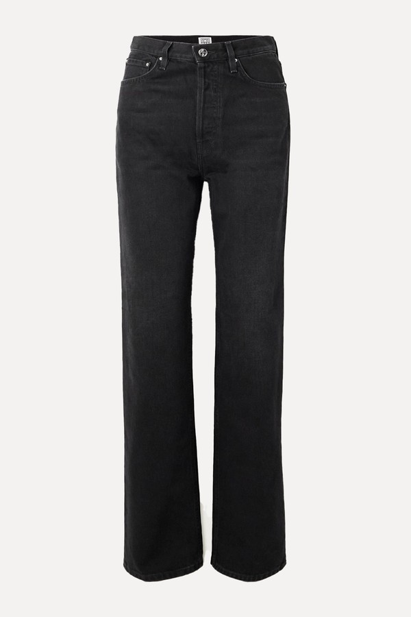 Classic Cut High-Rise Straight-Leg Organic Jeans from Totême