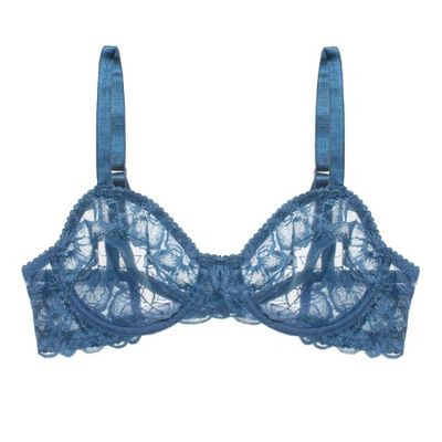 Lilian Underwire Bra In Teal from Lonely