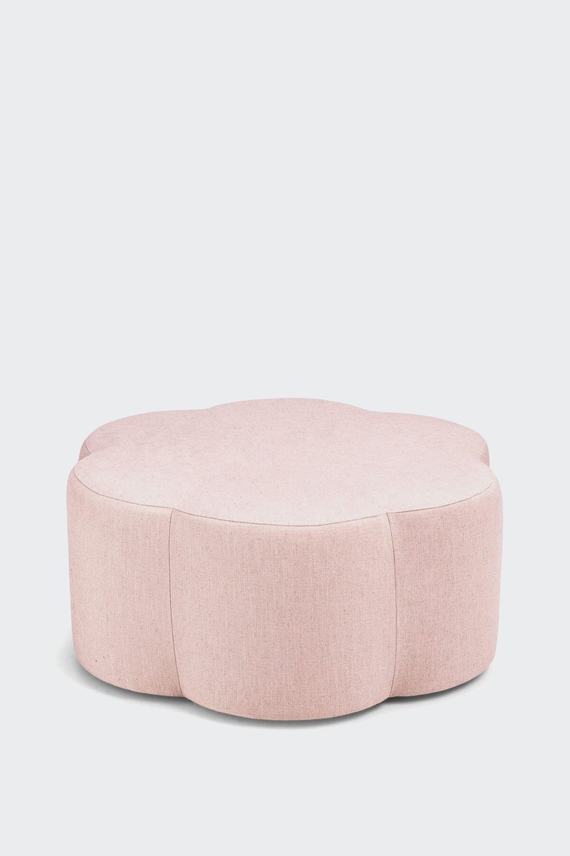 Blush Ottoman from Melimeli