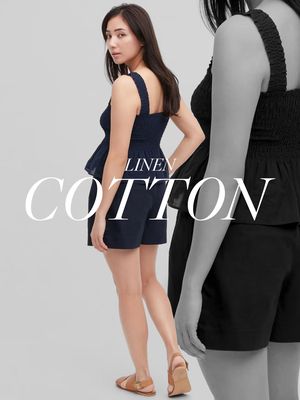 Linen Cotton Shorts