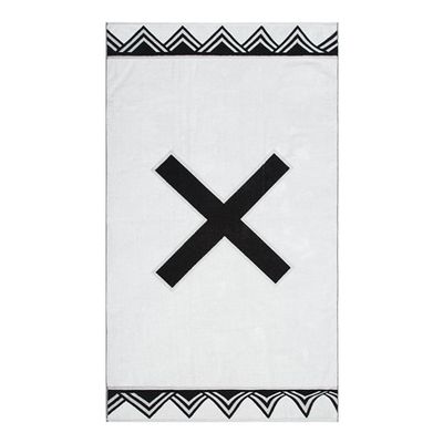 X Marks the Spot Beach Towel