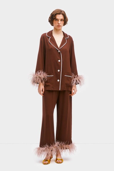 Party Pajama Set With Detachable Feathers from Sleeper