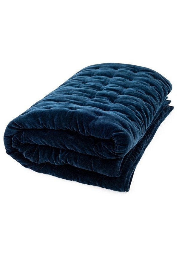 Velvet Quilt Throw from Heal's