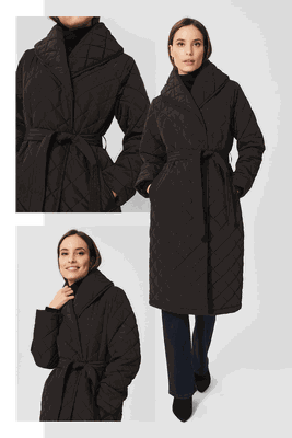 Gaby Quilted Coat, £189