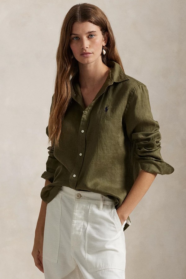 Classic Fit Linen Shirt