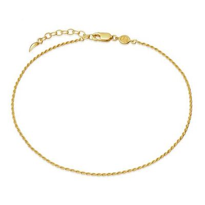 Lucy Williams Gold Rope Anklet from Missoma