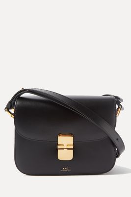 Grace Small Smooth-Leather Shoulder Bag from A.P.C.