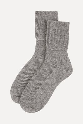 Ladies' Pure Cashmere Bed Socks from Jasmine Silk