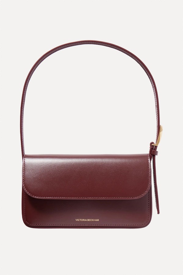 Dorian Pocket Leather Shoulder Bag from Victoria Beckham