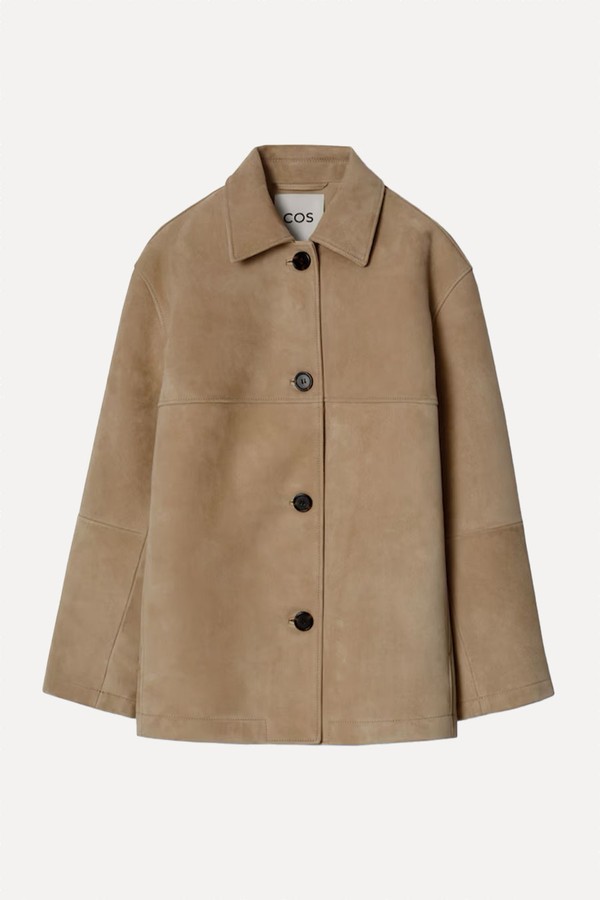Collared Suede Jacket