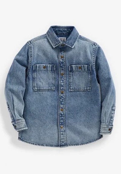 Long Sleeve Denim Shirt