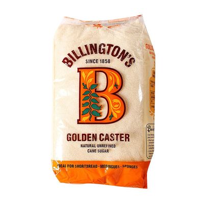 Organic Unrefined Golden Caster Sugar from Billington's