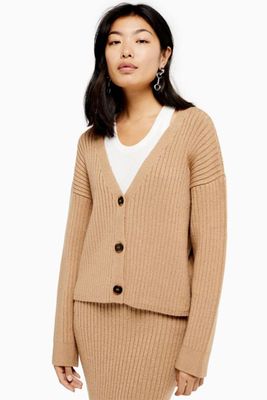 Co-Ord Ribbed Cardigan