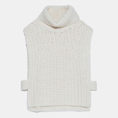 Wool Alpaca Blend Vest from Zara