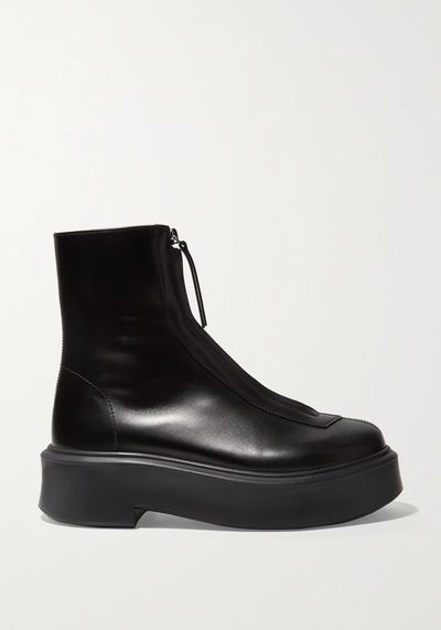 Leather Ankle Boots from The Row
