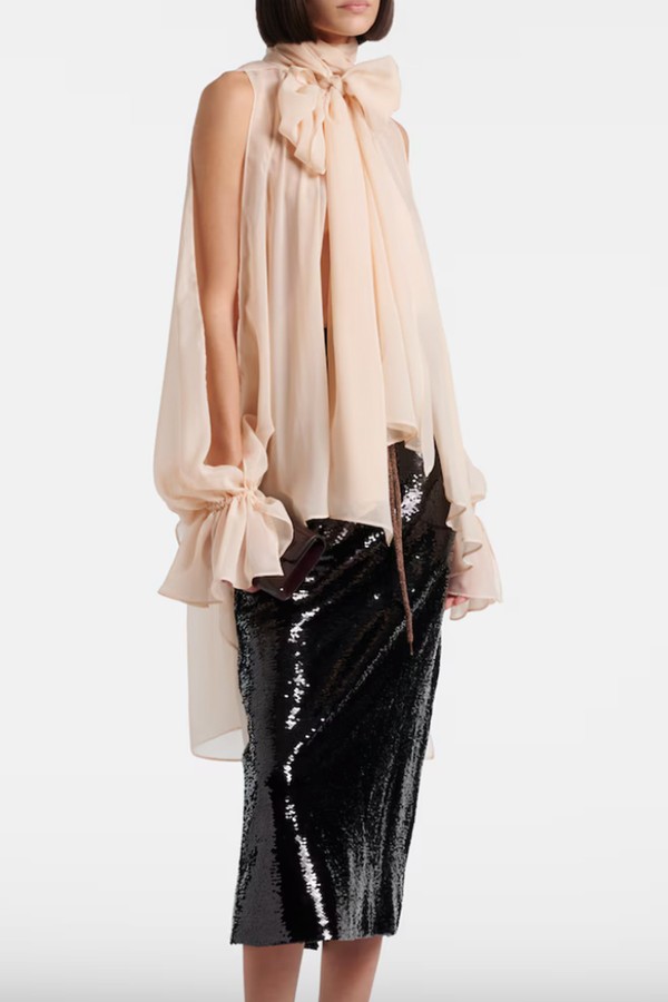 Sequined Pencil Skirt from Simone Rocha