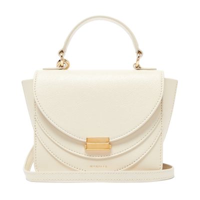 Luna Mini Layered-Flap Leather Shoulder Bag from Wandler