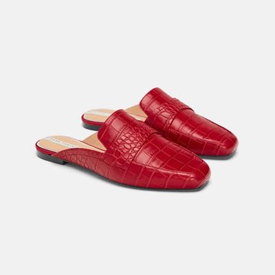 Flat Slingback Shoes from Zara