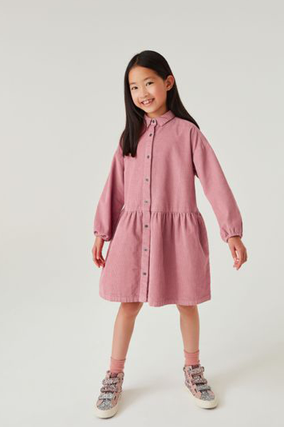 Cord Casual Shirt Dress from Next