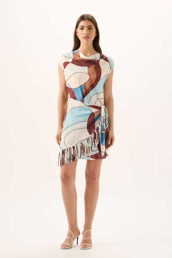 Remy Fringed Mini Dress