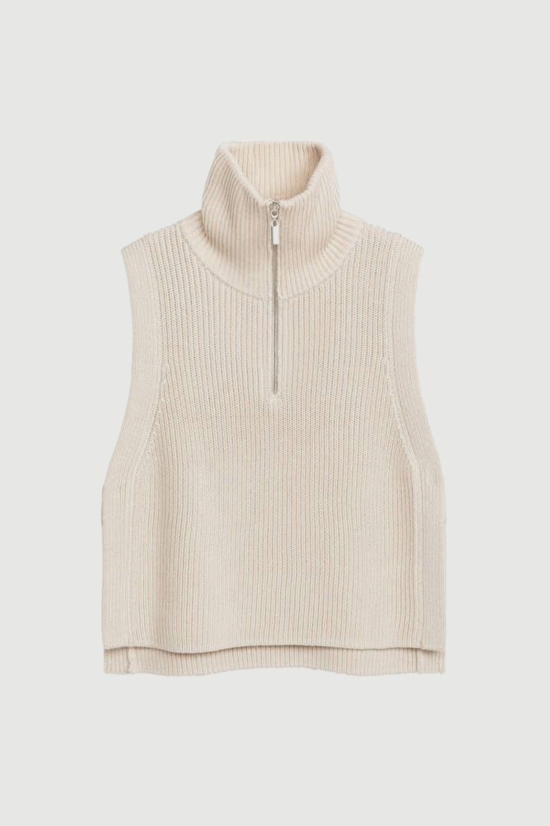 Half-Zip Wool Collar from ARKET