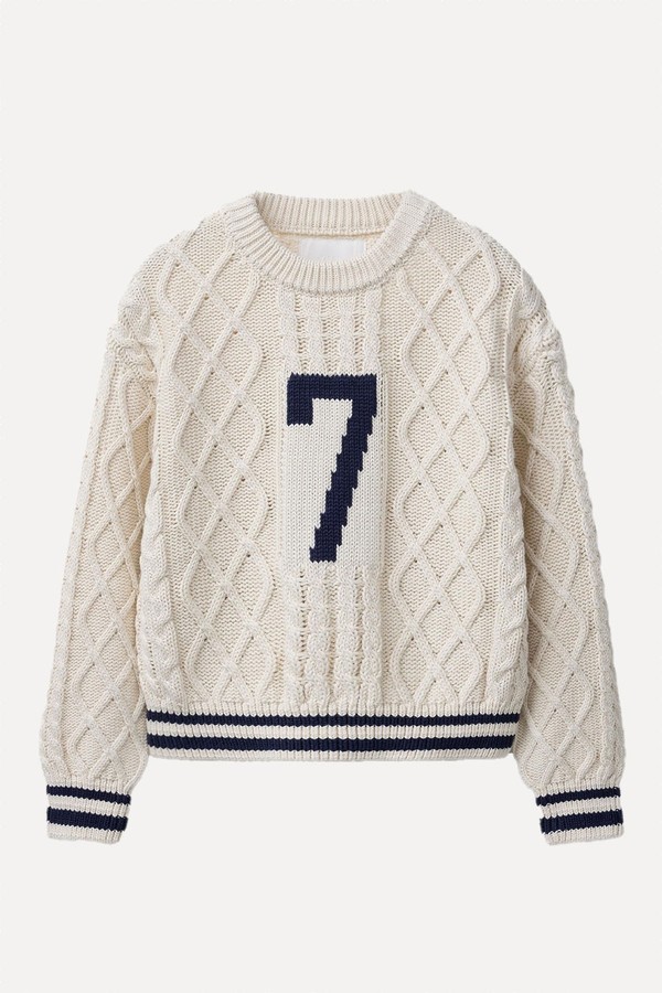 Cable-Knit Sweater