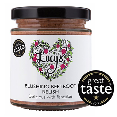 Blushing Beetroot Relish from Lucy's Dressings