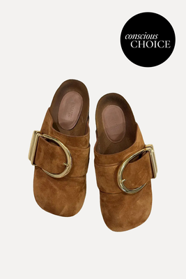 Suede Mules from Khaite