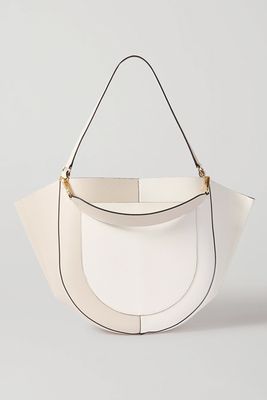 Mia Large Two-Tone Leather Shoulder Bag from Wandler