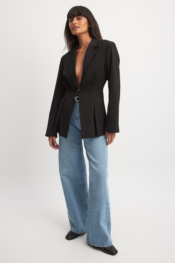Fitted Waist Blazer