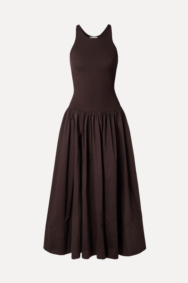Yamila Gathered Maxi Dress from Staud