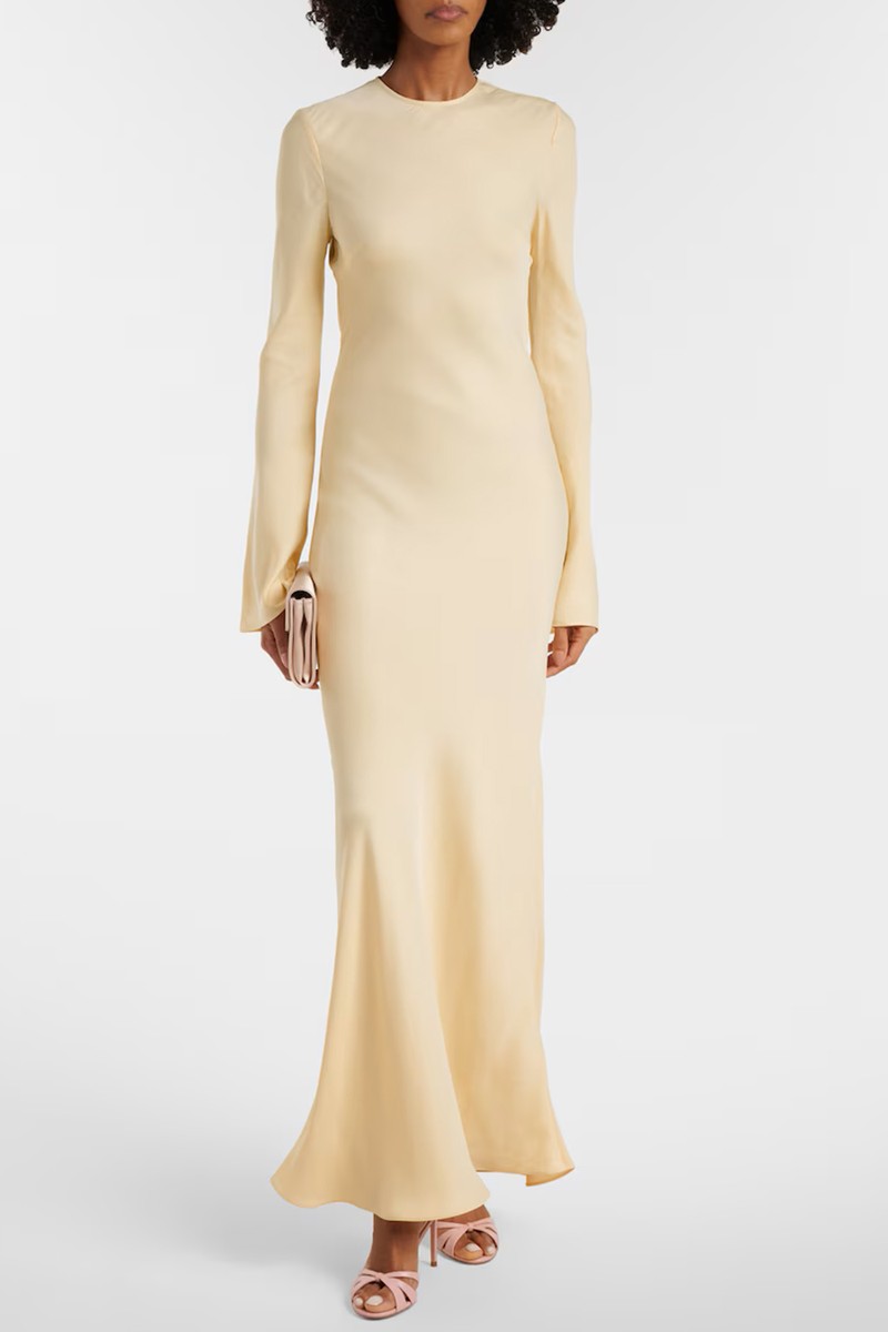 Satin Maxi Dress from Rotate