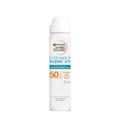Sensitive Hydrating Face Sun Cream Mist SPF50 75ml from Garnier